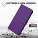 thumbnail image 4 of Funda Cartera para Motorola Moto G 5G 2025 Tarjetero Soporte Magnético y Correa Morado, 4 of 5