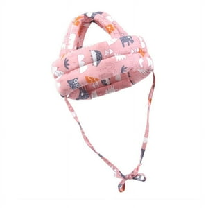 Babyluna - Casco Gorro Protector Anti Golpes Acolchado Para Bebe Rosado