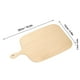thumbnail image 5 of Tabla de quesos pequeña de madera de haya resistente con agujero para colgar, tabla de cortar de madera multiusos sencilla para cocina, fiesta, cafetería y bar., 5 of 8