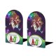 thumbnail image 1 of ¡Oye, AJ! Sujetalibros decorativos temáticos, tope para estantería con base antideslizante, uso dual para hogar y oficina - 2 piezas, 1 of 6
