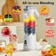 thumbnail image 3 of Jugadora Usb Eléctrica Personal Portátil 500ml Mini Mezcladora Mezcladora Portátil Para Jugos De Batidos Y Batidos 12 Hojas Ideal Para Mezclar Compacto Cómodo Y Versátil (blanco), 3 of 3