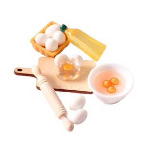 Bothyi - Comida Juguetes Casa De Muñecas Accesorios De Cocina Decoración De Panadería Para Niños Niños