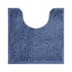 thumbnail image 1 of Alfombra de baño en forma de U, supersuave, peluda y con contorno para el suelo del baño, esponjosa, absorbente de agua, antideslizante, lavable a máquina, secado rápido, 1 of 5