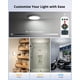 thumbnail image 5 of Luz de techo LED Combuh con sensor de movimiento, recargable, 19 cm, 5 of 8