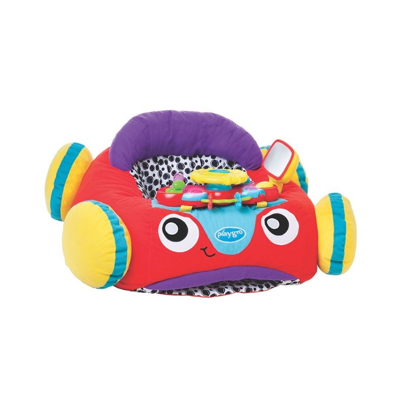 Playgro - Gimnasio Auto Musica Y Luces Rojo