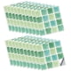 thumbnail image 1 of 30 piezas de azulejos de mosaico autoadhesivos para pared de baño, despegables y pegables, 10 x 10 cm, 1 of 6