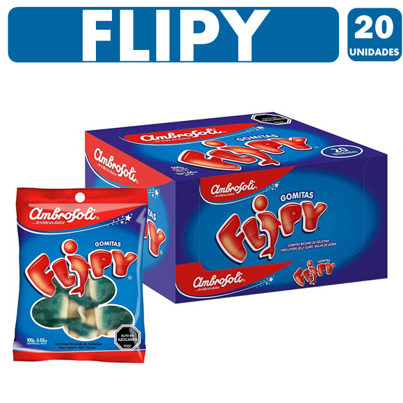 GOMITAS FLIPY 20UN AMBROSOLI