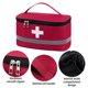 thumbnail image 3 of Bolsa de primeros auxilios vacía, bolsa de rescate para viajes, bolsa de almacenamiento de medicamentos de emergencia para primeros auxilios, para coche, hogar, oficina y exteriores., 3 of 5