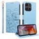 thumbnail image 5 of Funda Cartera para Motorola Moto G75 5G Perro Cachorro Grabado con Tarjetas Soporte Correa Azul, 5 of 6