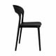 thumbnail image 4 of Silla Patrick Negra 77,0X43,0X46,0 Cm, 4 of 7