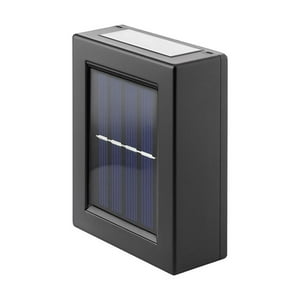 Foco Solar Led Muro Dir/Ind 4000K Megabright Negro 10