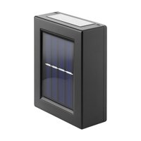 Foco Solar Led Muro Dir/Ind 4000K Megabright Negro 10
