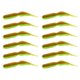 thumbnail image 5 of Siluses De Algodón Regalos Les De Pesca De Olas Para Truchas Mandarina De Agua Salada Verde 12x 63 Mm1.5g, 5 of 5