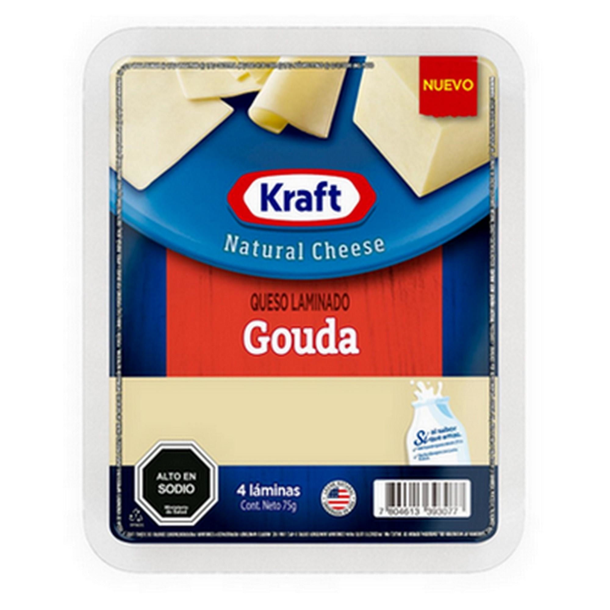 Queso Gauda Laminado 75 g Kraft