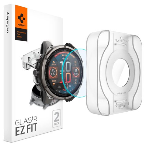 Protector De Pantalla Spigen Glastr Ez Fit Garmin Fenix 8 47 Mm