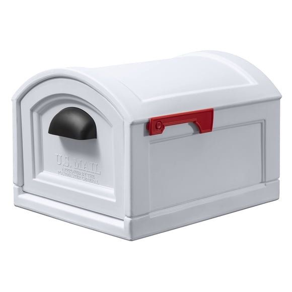 Mailbox Step2 Town-to-Town XL, resistente a la intemperie, color blanco