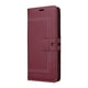thumbnail image 3 of Premium Wallet Case for Samsung Galaxy S25 with Card Slots & Kickstand, Flip Cover Red, 3 of 6