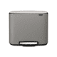 thumbnail image 1 of Basurero Pedal Bo 11 + 23 Lt Mineral Concrete Grey, 1 of 3