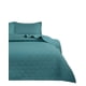 thumbnail image 2 of Quilt Cubrecama De Verano Con Pompones 2 Plazas Turquesa, 2 of 4
