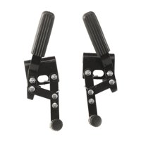 Magideal - 2 Piezas De Silla De Ruedas De Silla De Ruedas Montura Superior De Repuesto De Repuesto De Reemplazo De Accesorios De Reemplazo Fácilmente Instalando