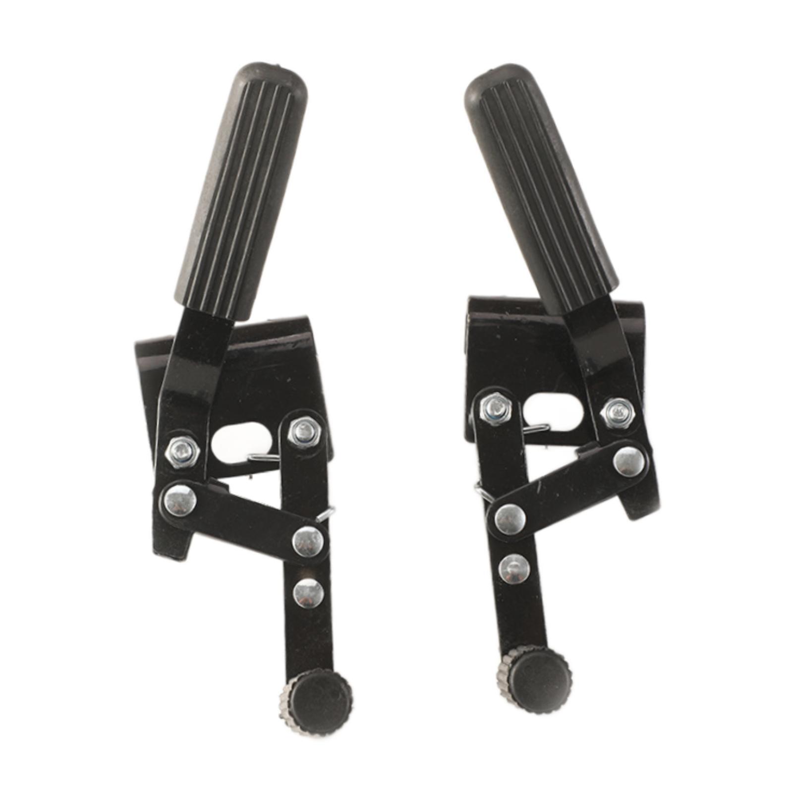 Magideal - 2 Piezas De Silla De Ruedas De Silla De Ruedas Montura Superior De Repuesto De Repuesto De Reemplazo De Accesorios De Reemplazo Fácilmente Instalando