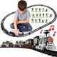 thumbnail image 1 of Set de tren Atlasonix USA Military con tren de juguete y helicóptero, 1 of 8