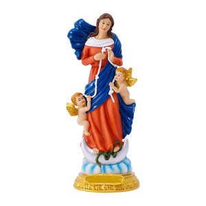 Magideal - Figuritas De Resina, Estatua De Madre María, Escultura De Ángel De Mesa Religiosa Para Gabinete, Dormitorio, Año Nuevo, Hogar, Sala De Estar