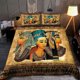 thumbnail image 1 of Ancient Egyptian Gods Bedding Set Duvet Cover Bedding Set with Pillow Cases, 1 of 3