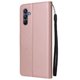 thumbnail image 4 of Funda Cartera para Samsung Galaxy A16 con Tarjetero, Soporte y Cordón - Protección Oro rosa, 4 of 5