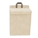 thumbnail image 3 of Cesta De Lavandería Colgante Plegable Cesta De Almacenamiento Para Colgar En La Pared Para Dormitorio Dormitorio Beige Mediano, 3 of 5