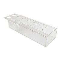 Bothyi - Florero De Acrílico Decorativo Largo Moderno Para Oficina Foto Prop Ornamento 30Cmx10Cmx6.5Cm