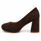 thumbnail image 5 of Zapato de Mujer Formal Gamuza Taco Cuadrado 8cm, 5 of 8