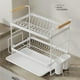 thumbnail image 3 of Secaplatos Escurridor Acero Inox Bilbao 2 Niveles blanco, 3 of 7