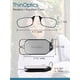 thumbnail image 5 of Funda rectangular con llavero ThinOptics para gafas de lectura, 5 of 7