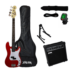 Full Pack Bajo Eléctrico Precission Red Pb100 Rd Xgtr
