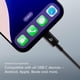 thumbnail image 3 of Cable USB-C Beats 5 de 1,5 m tejido negro Bolt, 2 unidades, 3 of 3
