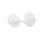 thumbnail image 3 of 1 Par De Almohadillas Protectoras Para El Sudor De Las Axilas Reutilizables Para El Verano Para Mujeres De Secado Rápido Blanco Con Malla, 3 of 5