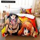 thumbnail image 1 of New Priningt Kawaii Girls Yae Sakura (Shuffle!) Bedding Set Cartoon Anime three-piece set Adult Kid Bedroom Duvetcover Sets Bed Sheets, 1 of 5