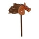 thumbnail image 1 of Caballo De Palo Para Montar, Juguete Divertido De Halloween, Caballo De Pasatiempo Para Niños Y Niñas, Regalo Festivo Marrón, 1 of 3
