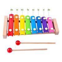 Genérico - Set 3 Juguetes Didactico Xilofono Multicolor Madera Niño Lau