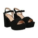 thumbnail image 1 of Sandalia Mujer Negro Sally Police, 1 of 5