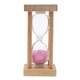 thumbnail image 2 of Reloj De Arena Con Marco Cuadrado De Madera De 5 Minutos, Reloj De Arena Con Temporizador, Color Rosa, 2 of 3
