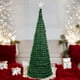 thumbnail image 2 of Arbol De Navidad Plegable Espiral Verde 150 Cm, 2 of 9