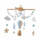 thumbnail image 5 of Guardería Móvil Cuna Cama Campana Bola De Fieltro Campanas De Viento De Madera Decoración Colgante Estilo A, 5 of 5