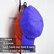 thumbnail image 4 of Organizador de sombreros Perfect Curve CapRack para colocar sobre la puerta, negro, 4 of 8
