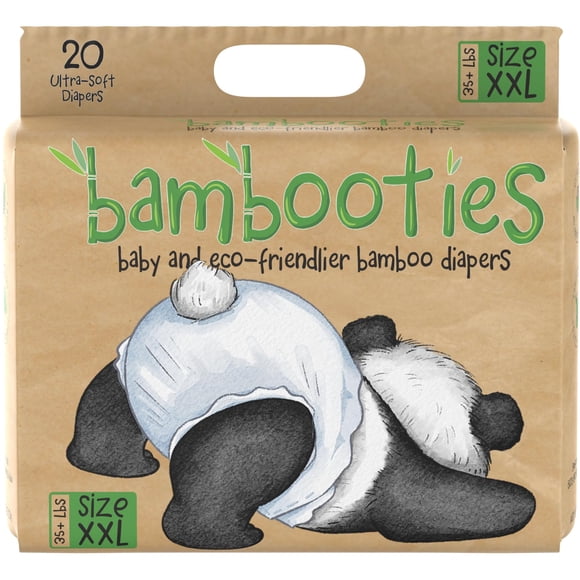 Pañales para bebé Bambooties talla XXL (talla 6) 20 unidades TCF