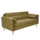 thumbnail image 2 of Sofa Retro 3C Felpa 05 Verde Musgo, 2 of 6