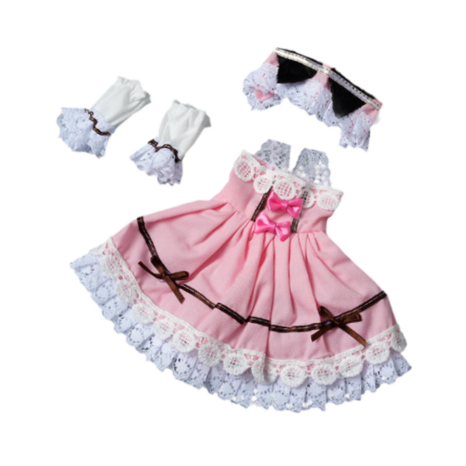 Bothyi - 1:6 Conjunto De Vestido Diy Para Hacer Tus Propias Muñecas Para Muñecas Princesas De 11,81''