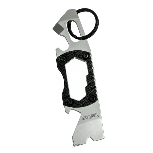 Multiherramienta Kershaw PT-2, herramienta compacta de palanca para llavero, 9,5 cm