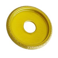 Magideal - Ruedas De Amoladora , Disco De Molienda, Disco De Lijado De De Borde Soldado Al Vacío En Seco, Amoladora De Copa De Diamante Para , 10Mm